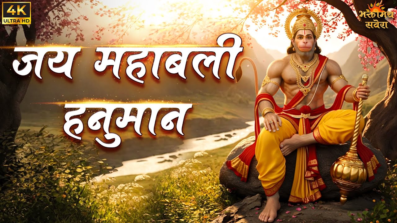 Jai Mahabali Hanuman | EDM Bhakti Loop 2025 | बजरंगबली साधना पथ | Bhaktimay Savera