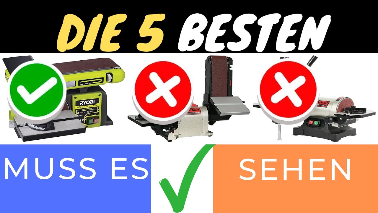 DIE 3 BESTEN BANDSCHLEIFER 2025: PRÄZISION FÜR DEIN PROJEKT! 🛠️✨
