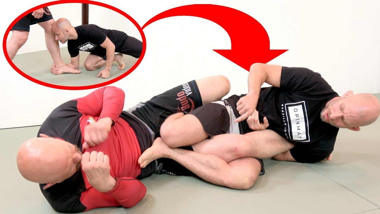 Low Single Takedown To Footlock for Submission Grappling