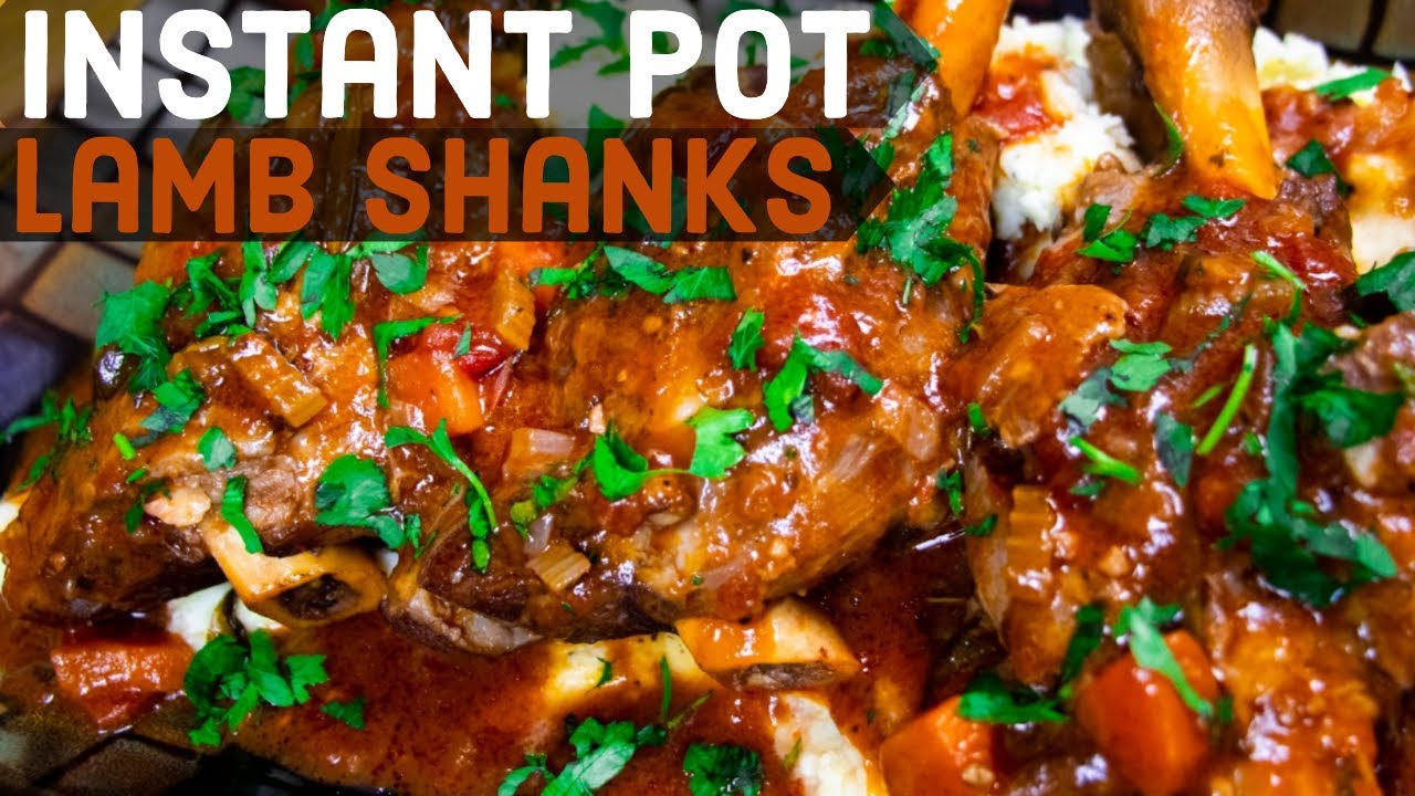 Instant Pot Lamb Shanks - Instant Pot Recipe
