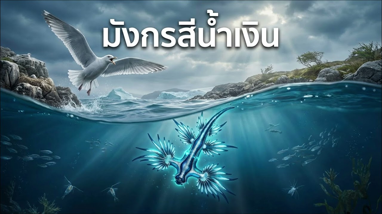 ทากทะเลขนาดเล็กที่มีพิษร้ายแรง #animals #podcast #สัตว์โลกน่ารัก #documentary