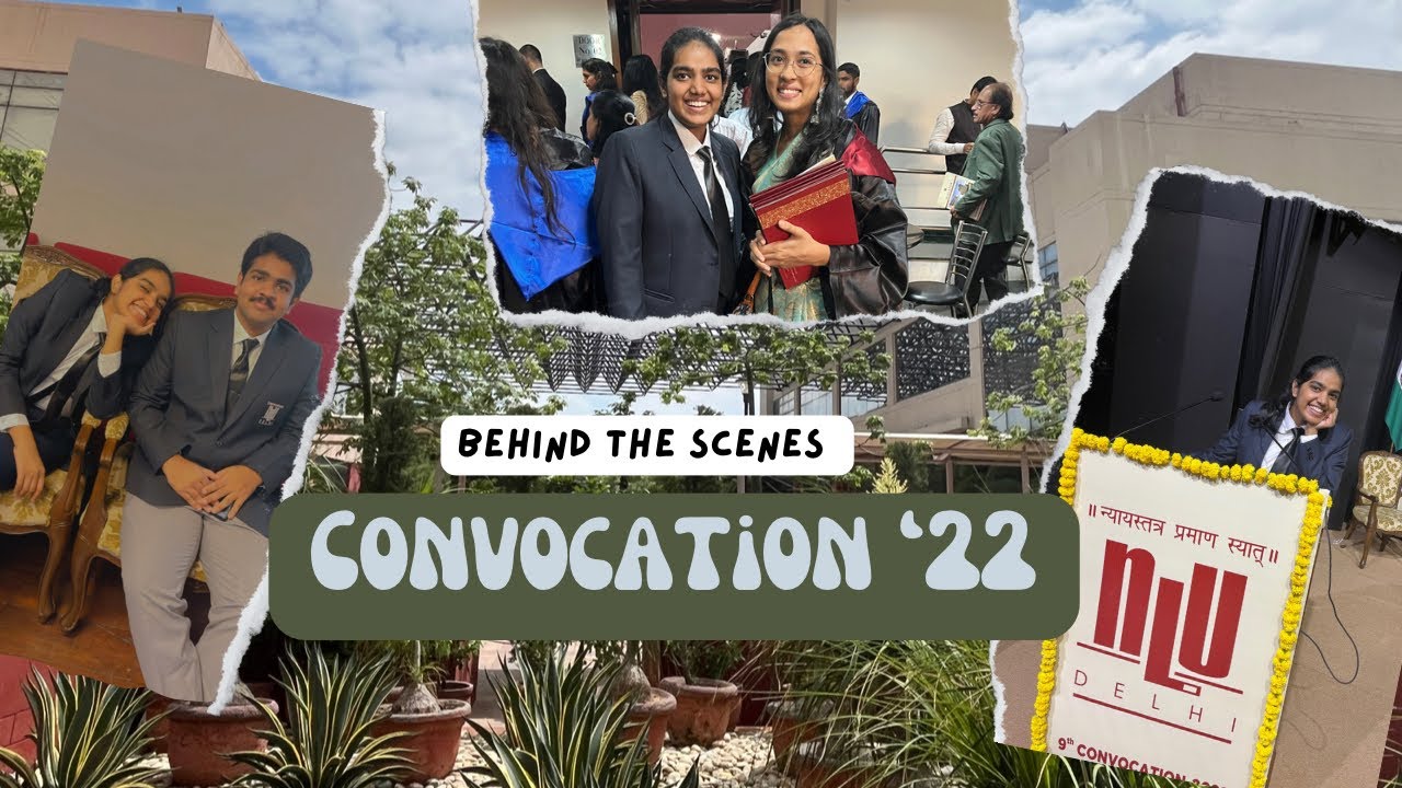 За кулисами конференции NLU Delhi Convocation’22 | Vlog 03