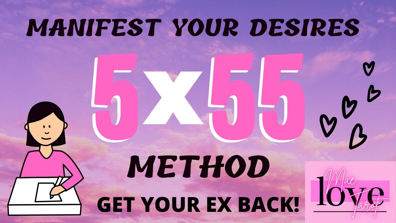 PART ONE I-Manifest Ang Iyo'ng Mga Gusto Gamit Ang 5x55 Method or Law of Attraction
