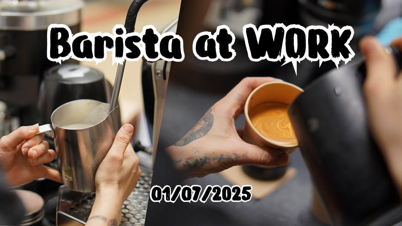 Lofi Coffee Shop Ambience | Shoulder Mounted POV Barista | Study, Work, Relax ☕🎶