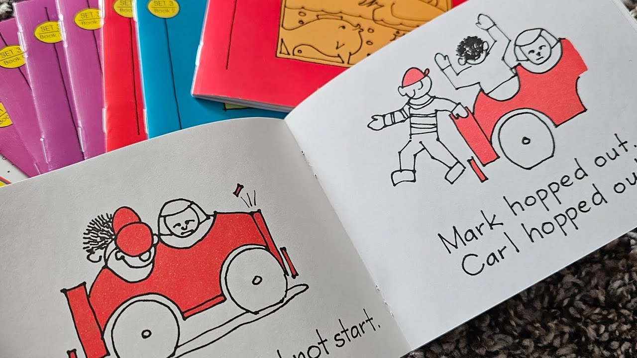Bobs Learn to Read Books Set 3 Word Families