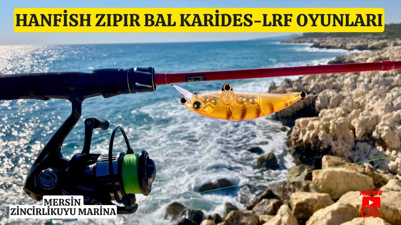 LRF Hanfish Zıpır Bal Karides | Ryuji Kamış + Makine LRF Takımı #lrf #fishing #fish