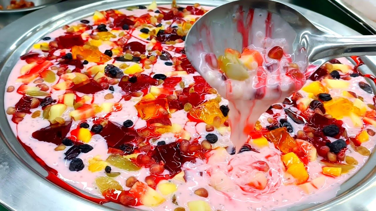 Sago recipes for dessert | Ramadan special sago fruit chat  | Sabunada new style