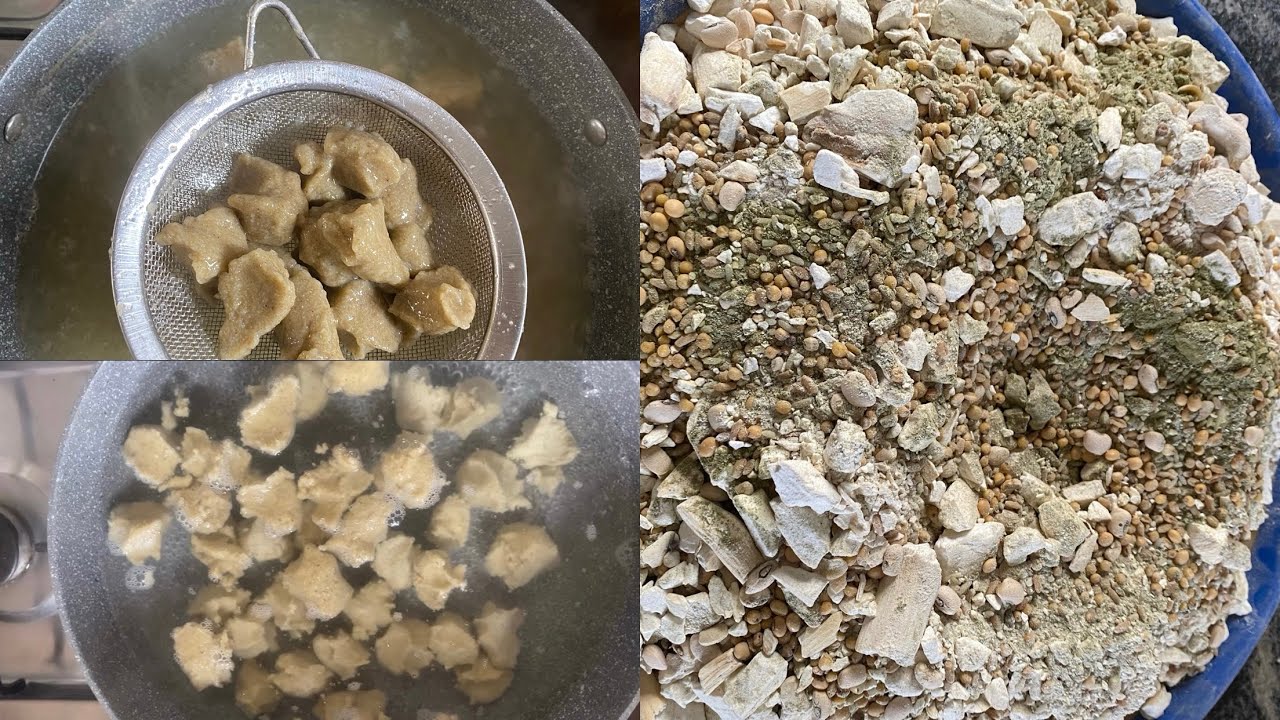 Yadda zaki hada garin danwake mey gardi, the code to making silky garin Danwake, bean dumplings