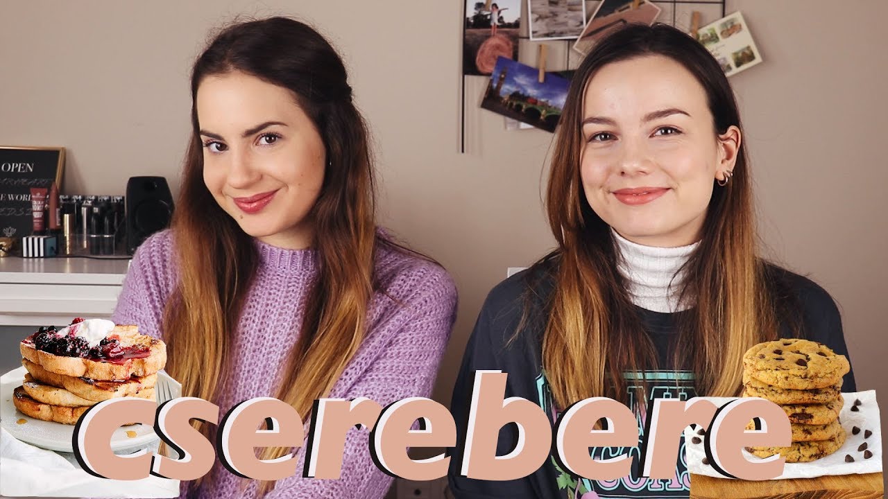 CSEREBERE különleges receptekkel | Lina és Panni