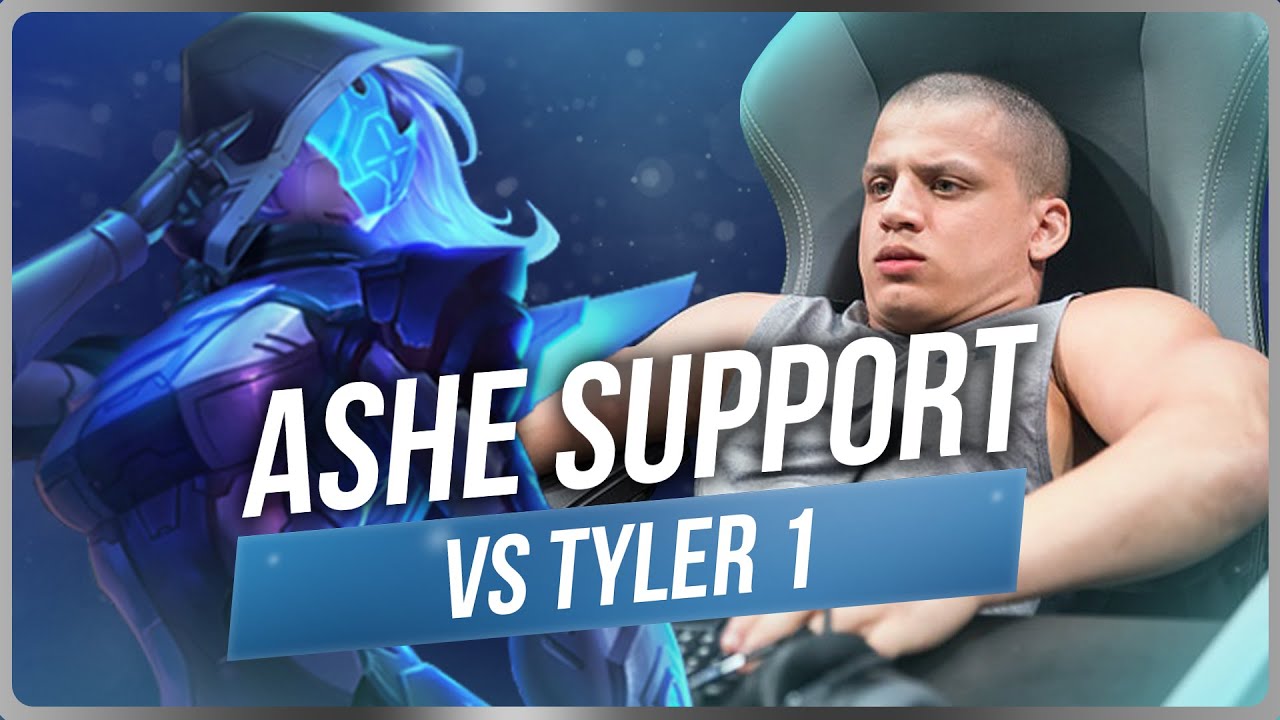 when Tyler1 meets NA Keria's Ashe support | Enryu