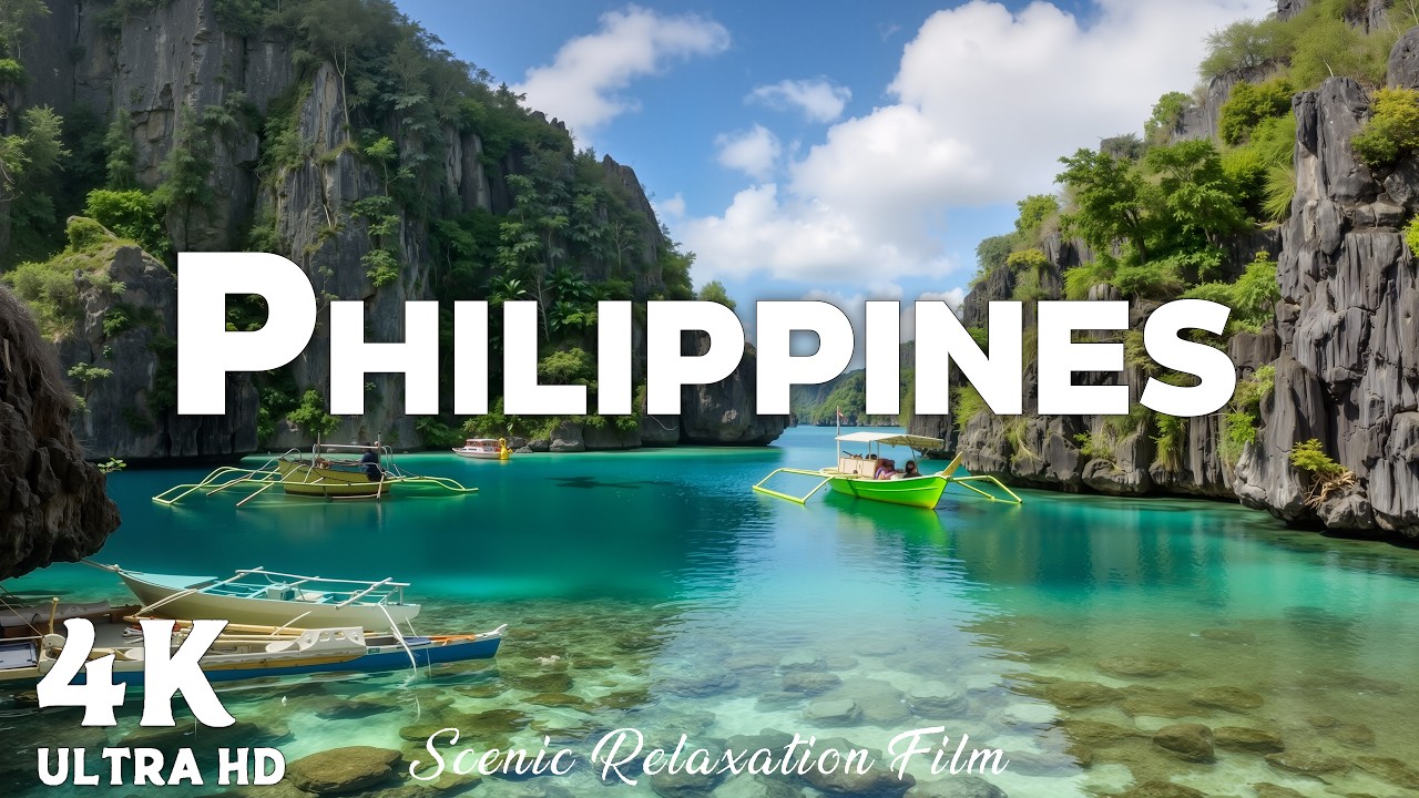 Philippines 4K – Palawan, El Nido & Boracay Paradise | Scenic Nature Relaxation
