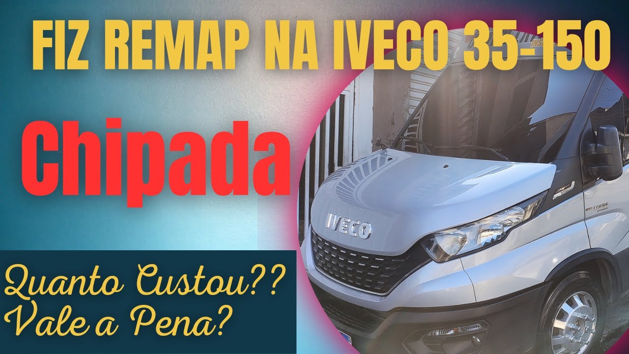 Fiz Remap Na Nova Iveco Daily 35-150... Problema de Catalizador e Válvula EGR Nunca Mais...