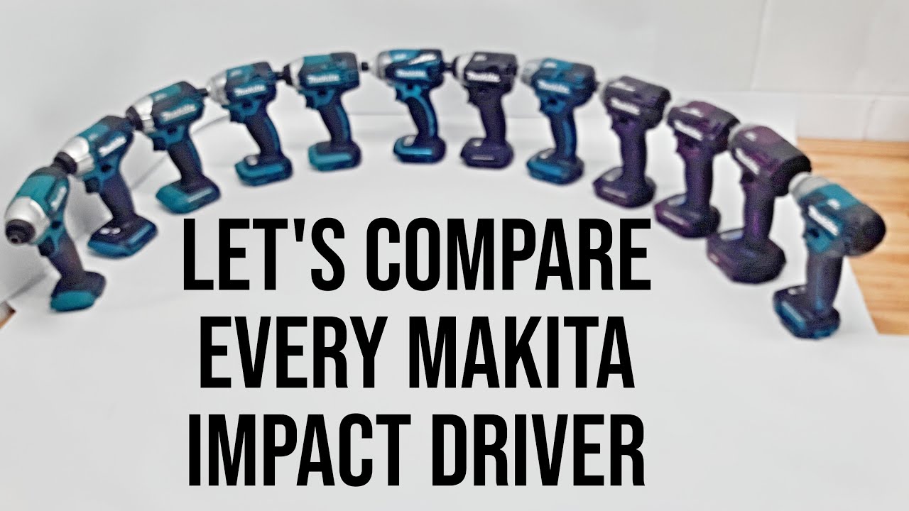 Сравнение ВСЕХ ударных гайковертов Makita | 12 различных ударных гайковертов Makita протестирован...