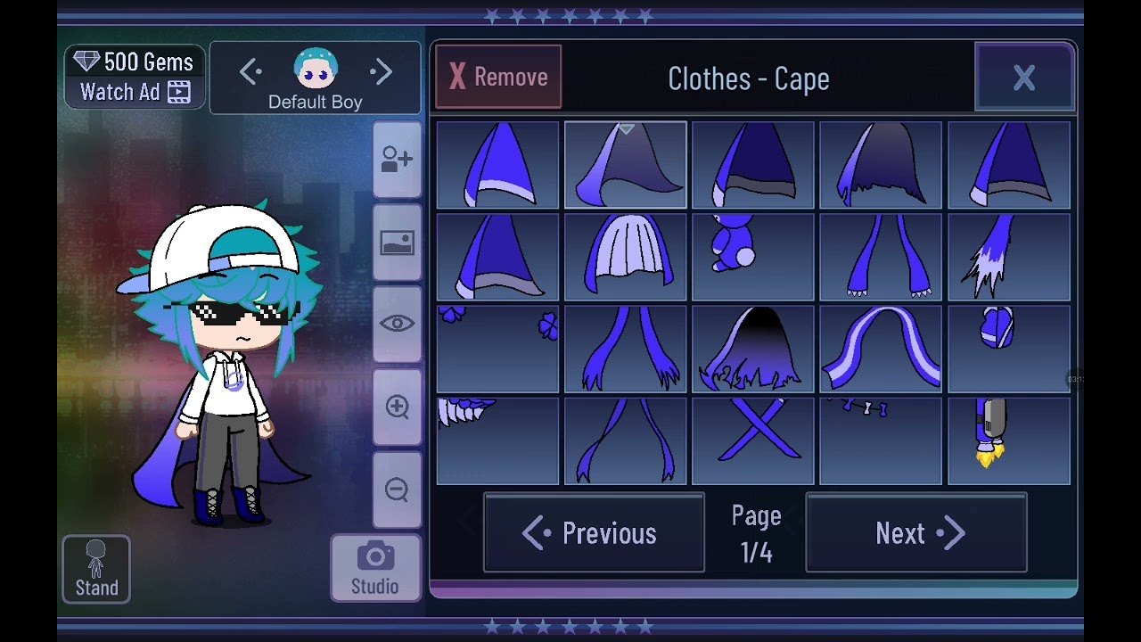 Gatcha- fran creando un personaje😊