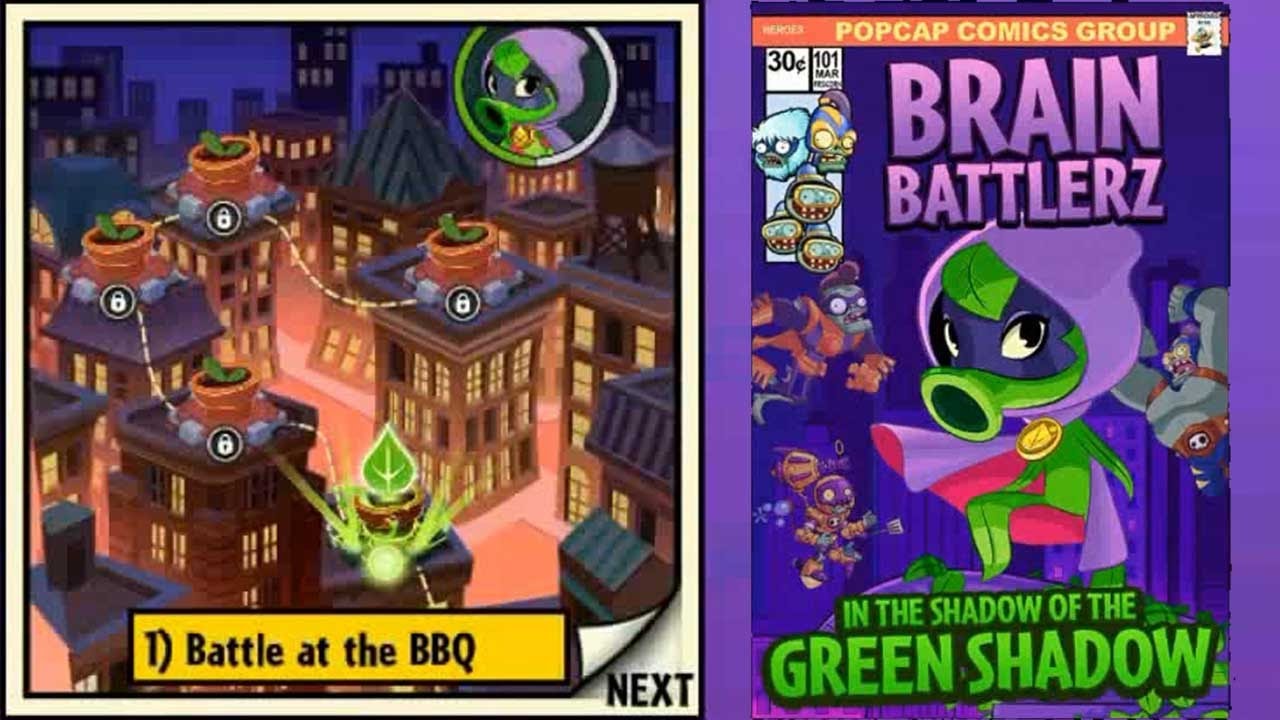 Plants vs Zombies Heroes - Zombie Mission 1: Battle at the BBQ