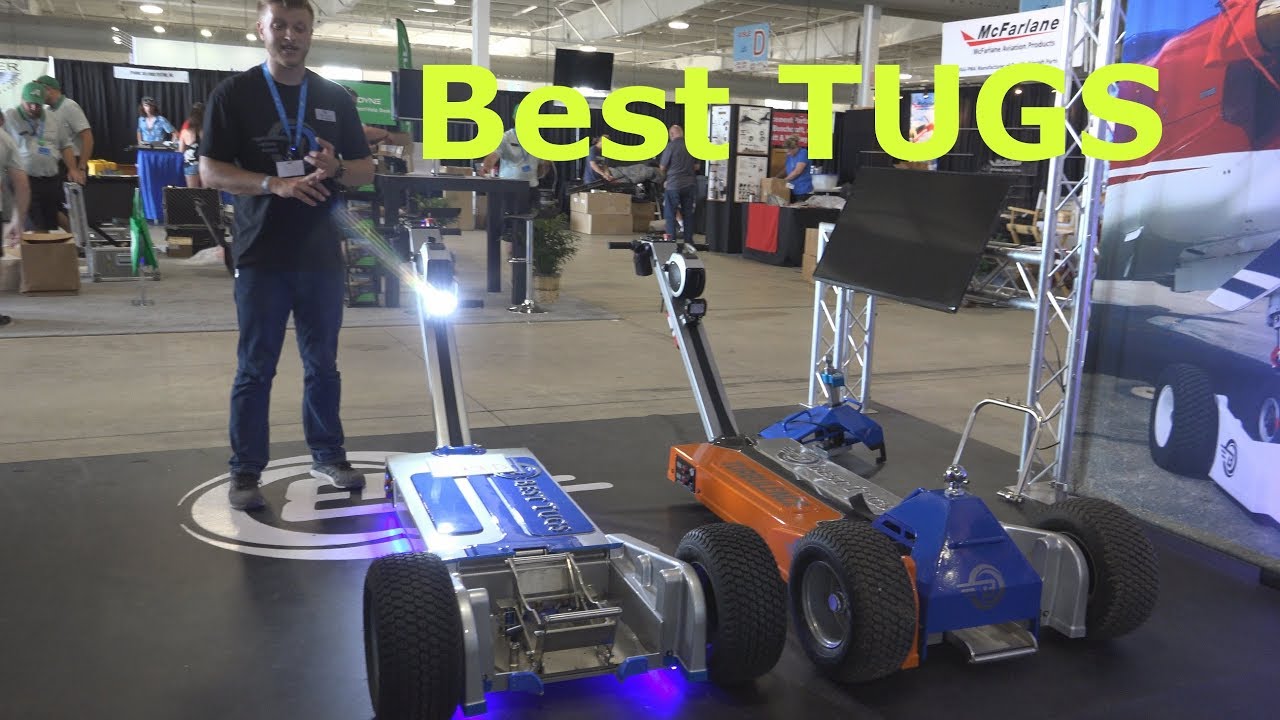 Best Tugs - Great Tugs to ensure plane exact placement - 4k Demo