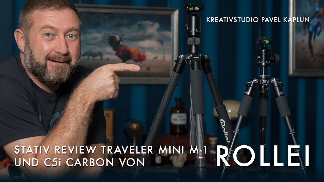 Rollei Stativ Review: Traveler Mini M-1 & C5i Carbon
