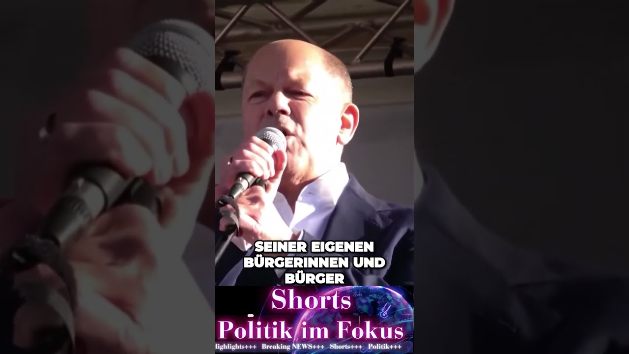 Olaf Scholz Rede eskaliert: Demonstranten lassen ihrer Wut freien Lauf 🗣️🔥 #deutschland #politik