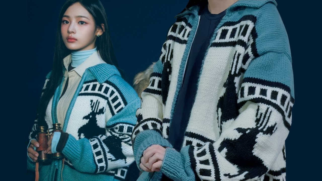 민지가 입은 집업 만들기😉