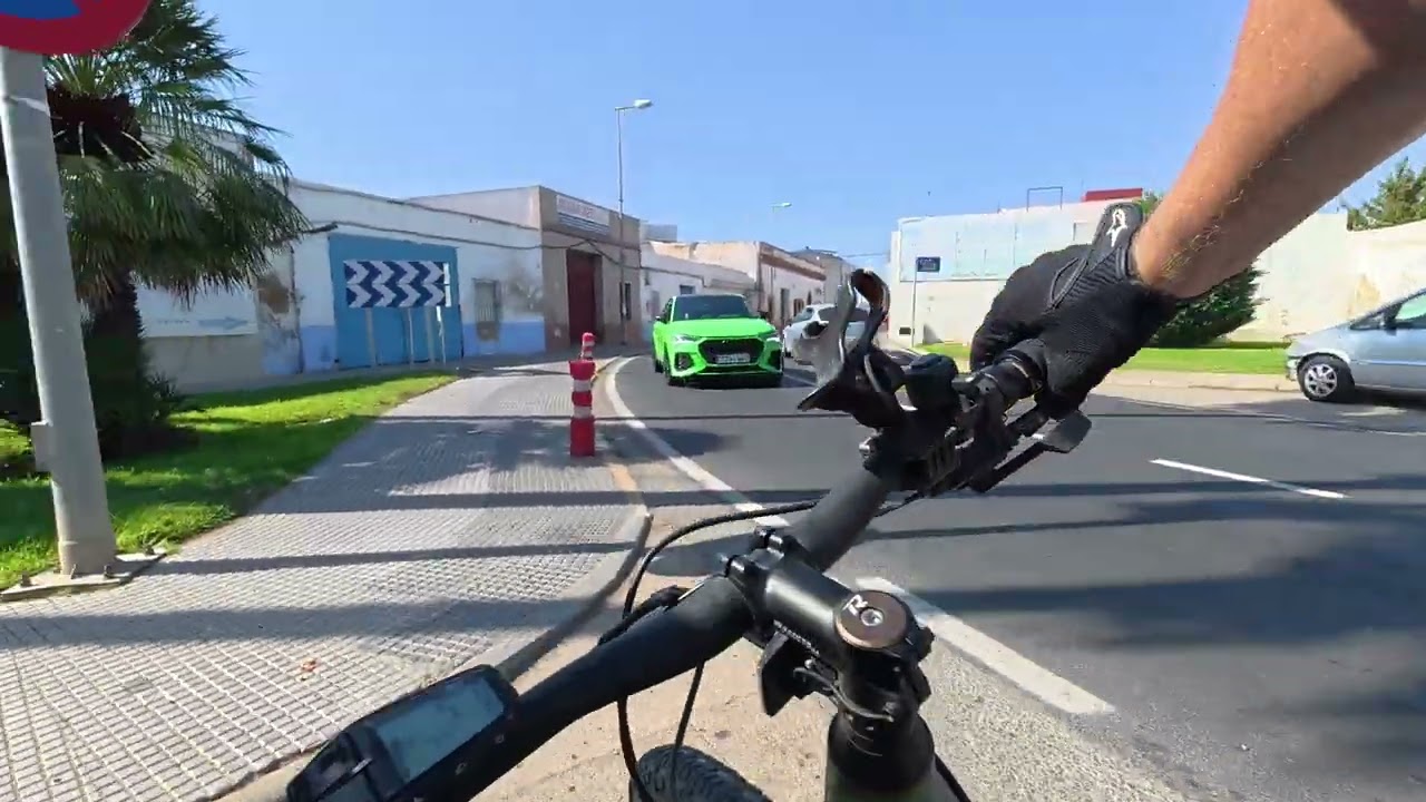 A ride from Camping Giralda, Isla Cristina to Ayamonte and back by mountain bike - 10/10/2025