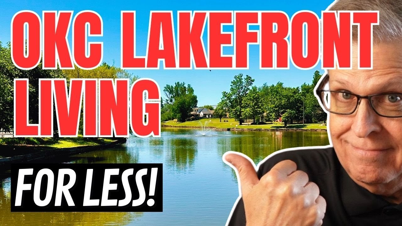 Lakefront Living in OKC! - For under $250K, your personal oasis awaits just outside your back gate!