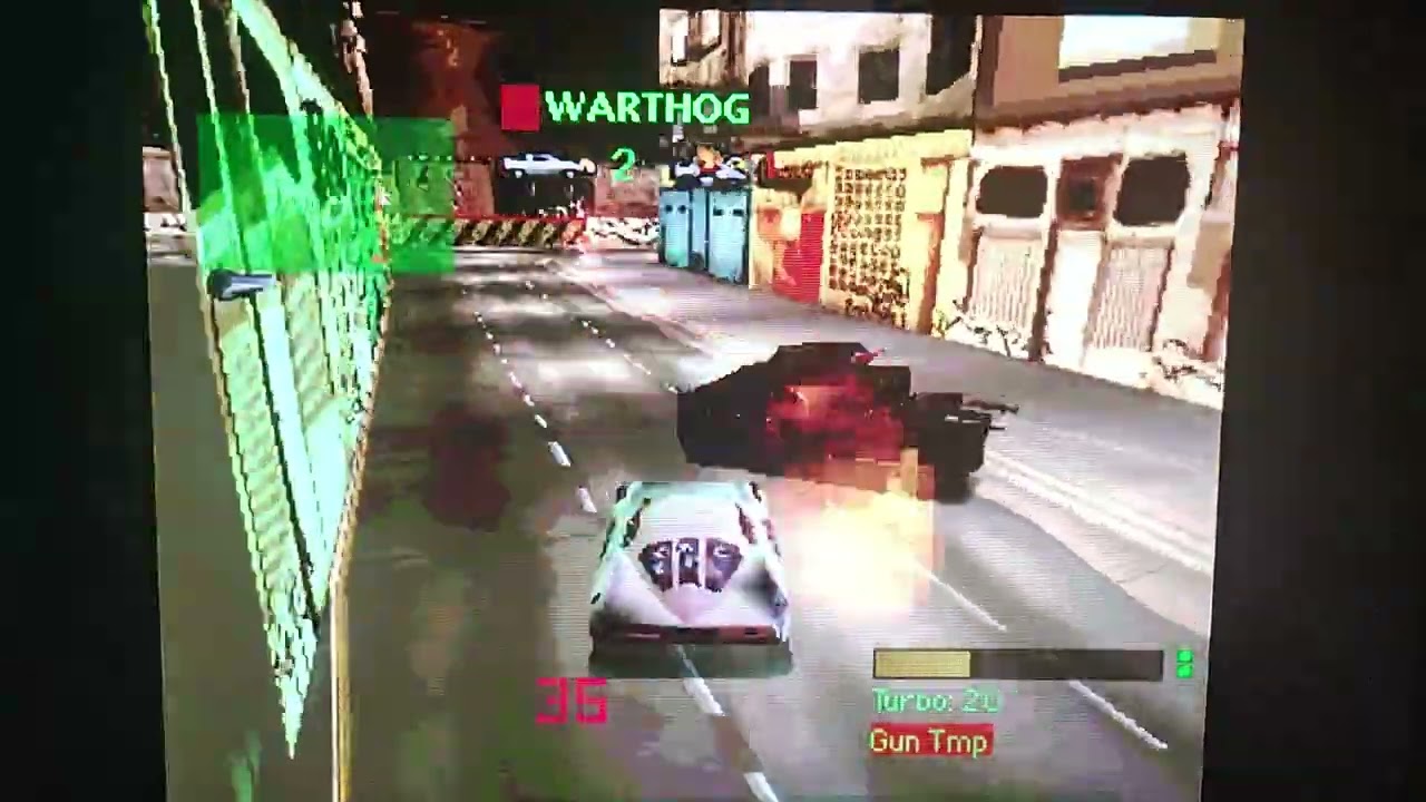Twisted Metal Gameplay PlayStation Classic Mini 