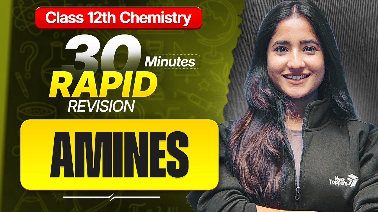 Amines - Organic Chemistry Class 12 | CBSE 12th Chemistry Important Questions 2025