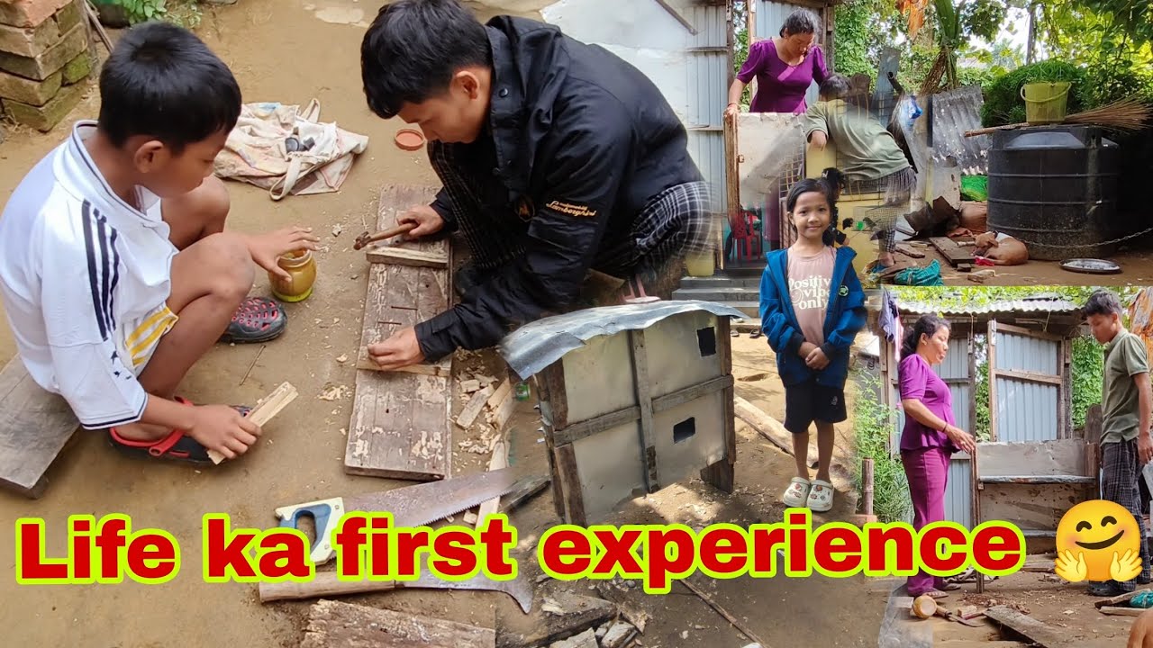 Life ka first experience me he chunu munu ka ghar bana liya mai or Ronit ne omg 😱 || Assam Mon ||