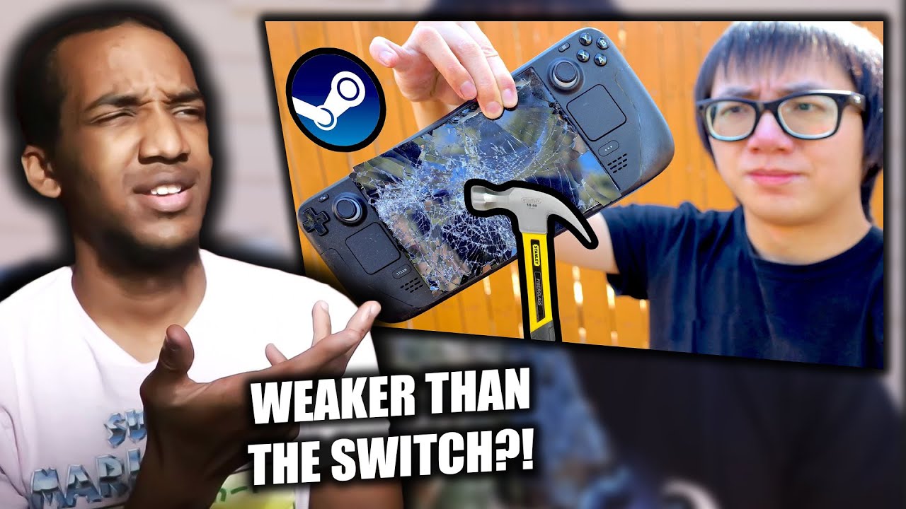 It ended up WORSE than the Switch!!! Bored Smashing - Steam Deck Reaction (from Plainrock124)