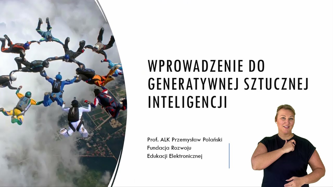 Wprowadzenie do generatywnej sztucznej inteligencji (film z PJM)