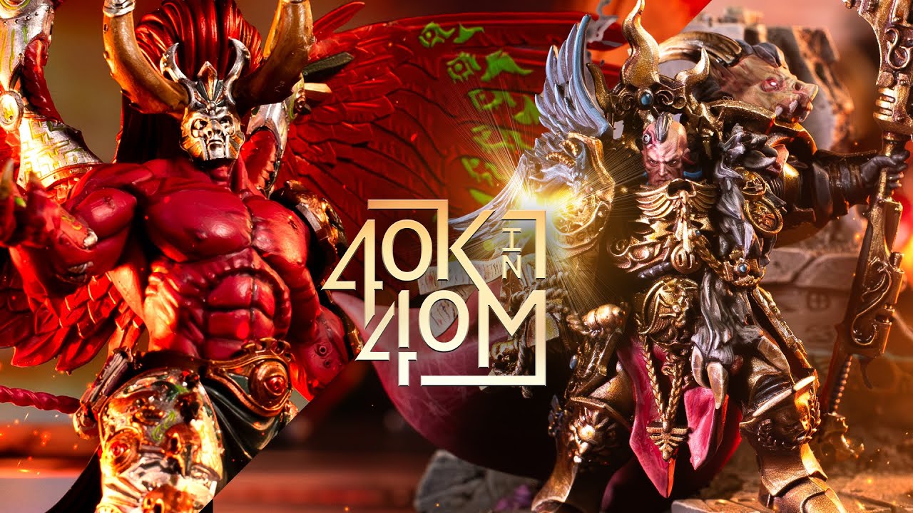 Custodes vs Thousand Sons 40k in 40min Warhammer 40k Battle Report.