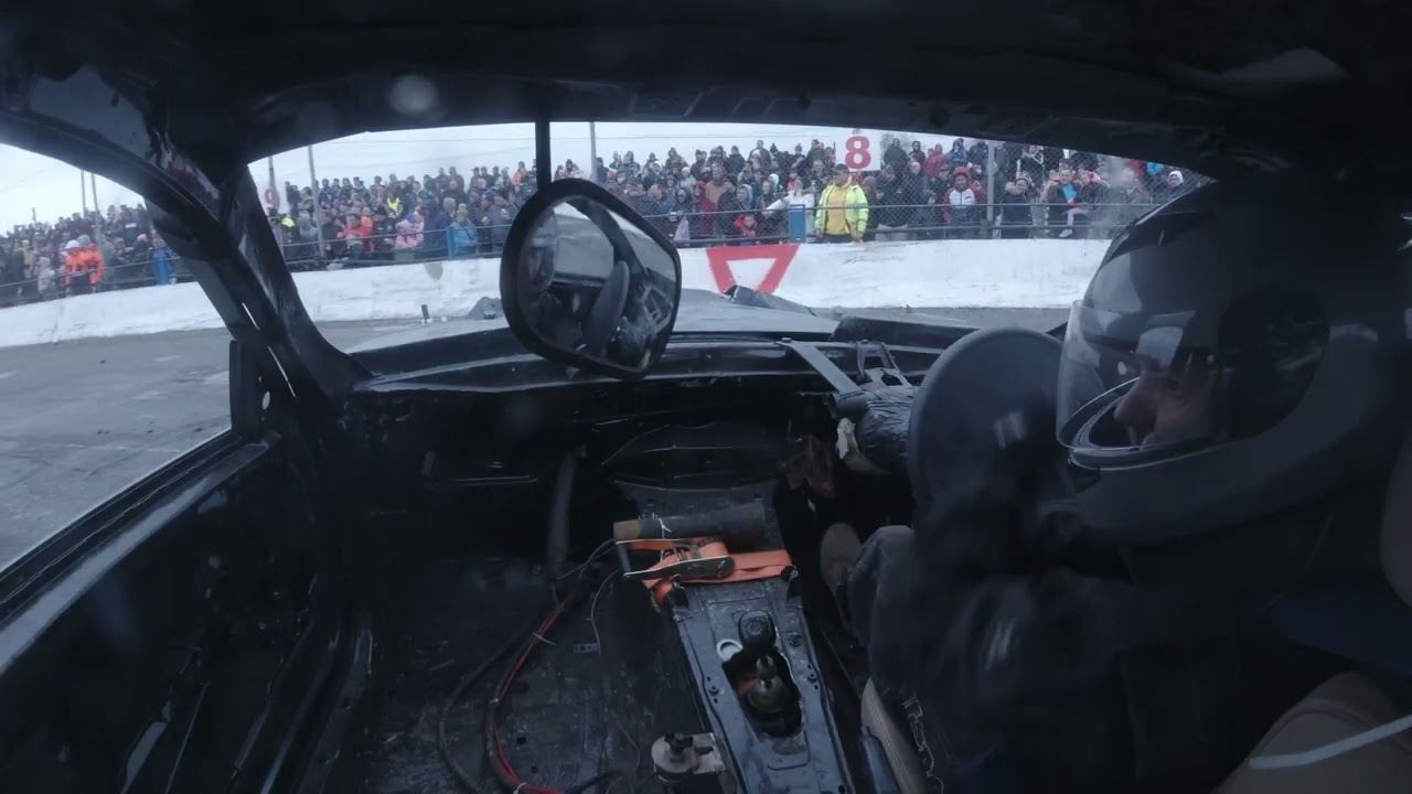 TippWreck 2023 Demolition Derby. Incar with Sean Ryan #371
