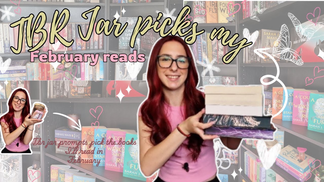 Tbr jar picks the books I'll read in February | February TBR 🫙🩷📚