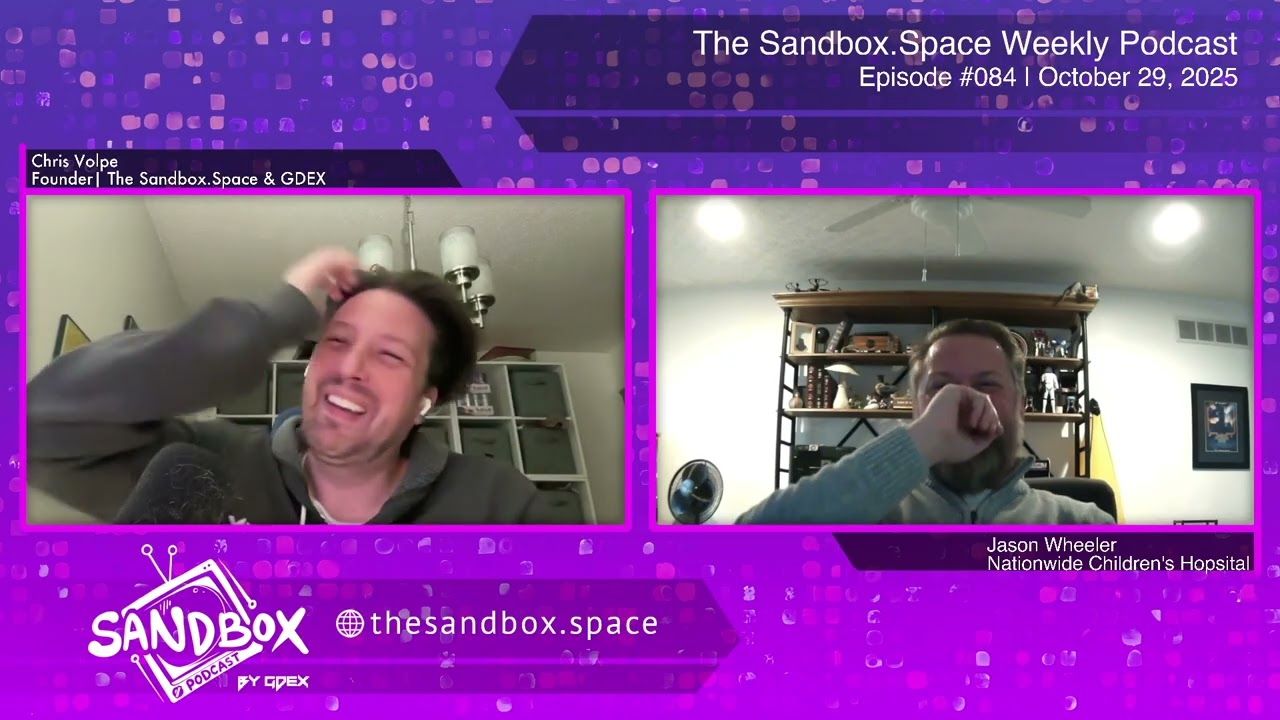 Jason Wheeler | The Sandbox.Space Weekly #084 (October 29, 2025)
