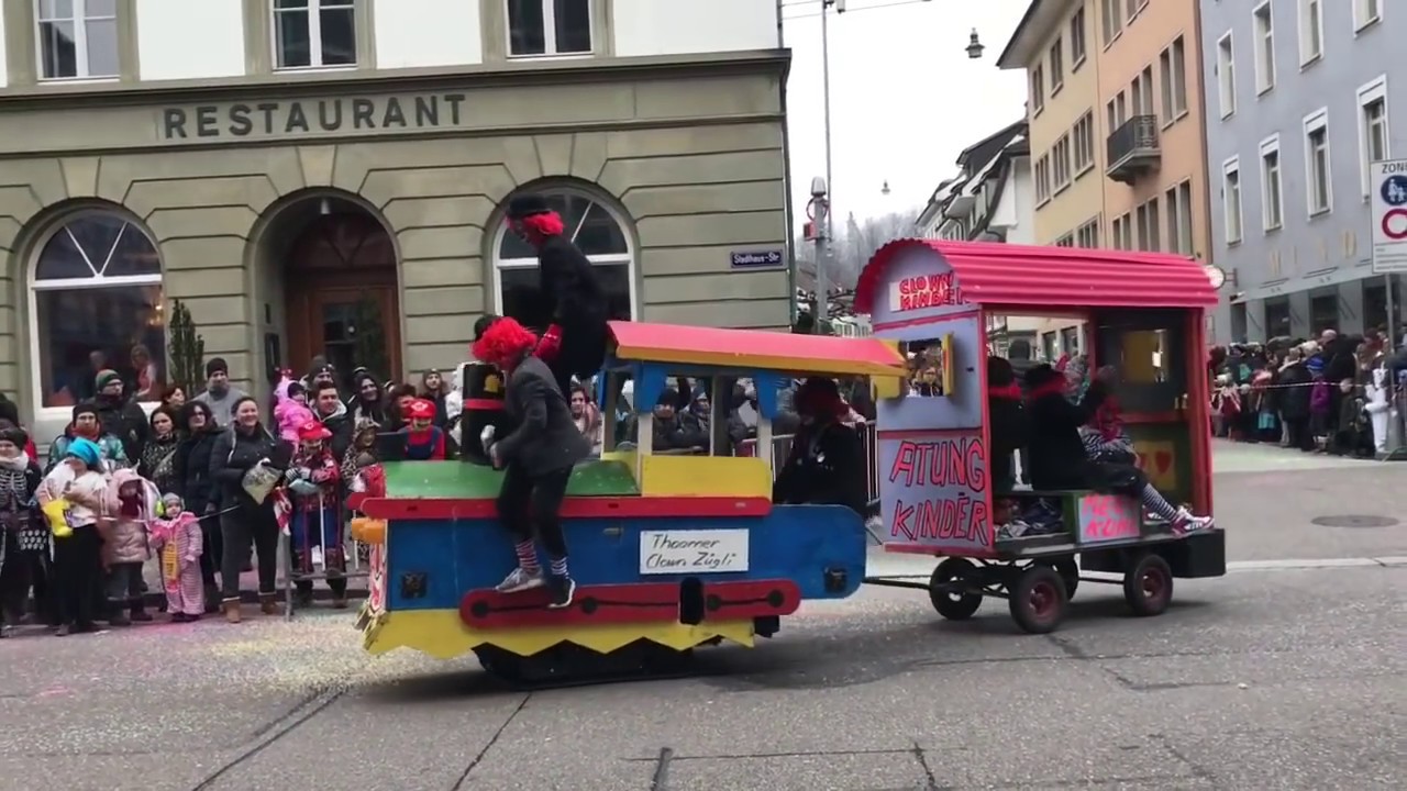 CARNAVAL DE WINTETHUR A CIDADE ONDE MORO NA SUIÇA 