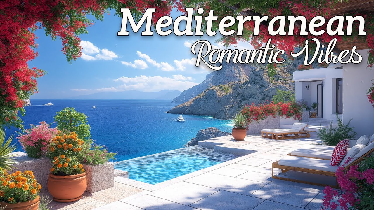 Chill Mediterranean Music & Italian Vibes 🏡🌊 Relaxing Italian Coastal Music & Dreamy Seaside Views