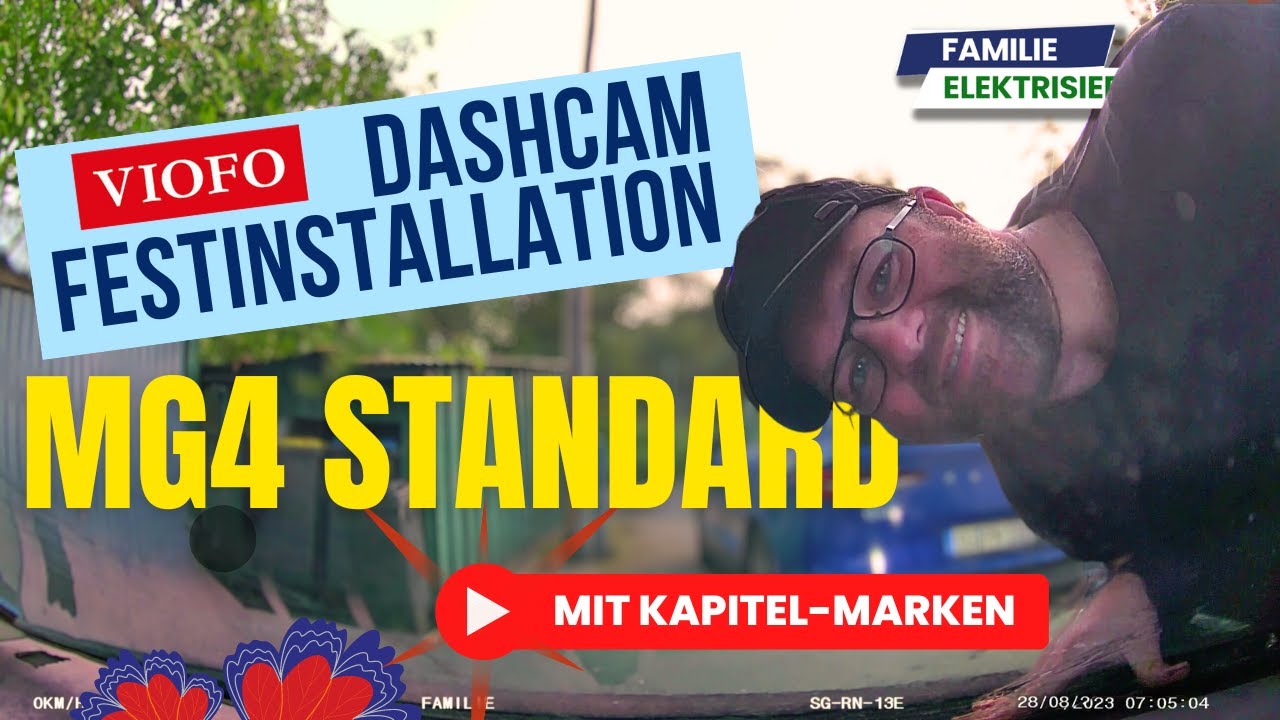 Dashcam fest in den #MG4 Standard verbaut - #VIOFO A119 Mini 2