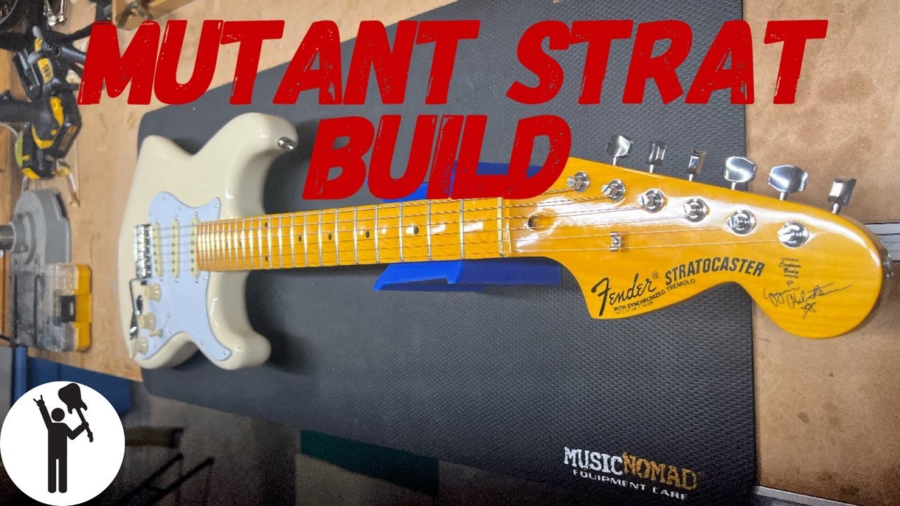 Fender Stratocaster Build - Hendrix body, Malmsteen neck!