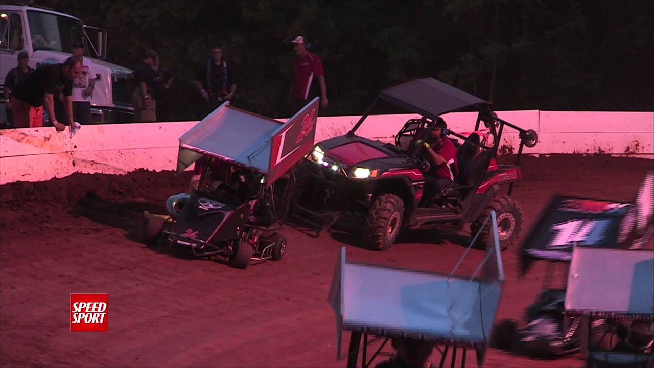 SPEED SPORT Challenge Part 1 - Millbridge Speedway - MAVTV - SPEED SPORT - Racing - Mini Outlaw