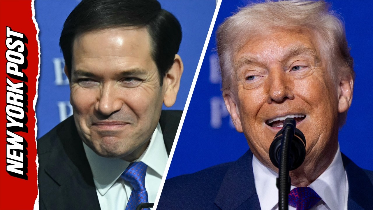 President Trump Jokes He Might Fire Marco Rubio for Doing 'Too Good' a Job