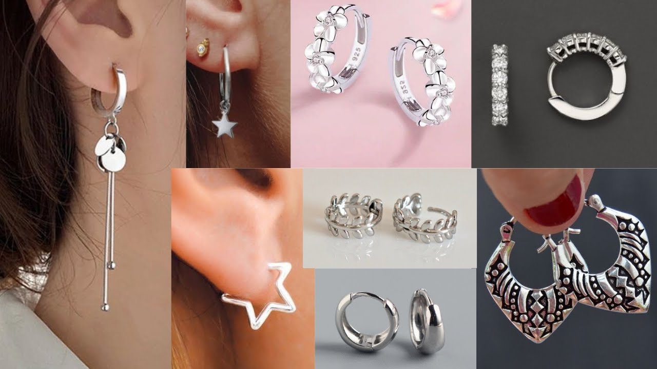 💞💞 trending small silver bali design💞💞 silver earring designs💞💞