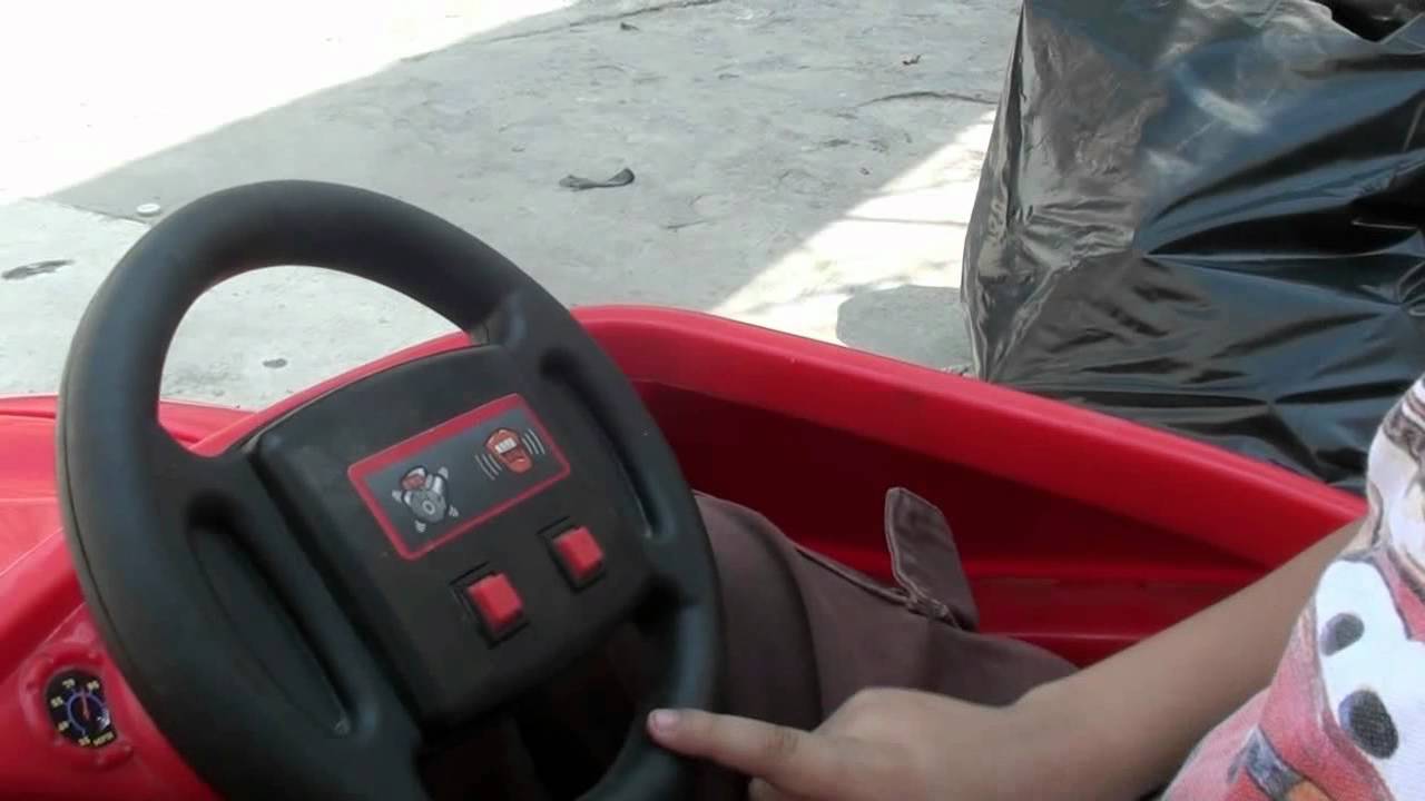 consejos para niños. CARRO ELECTRICO McQueen