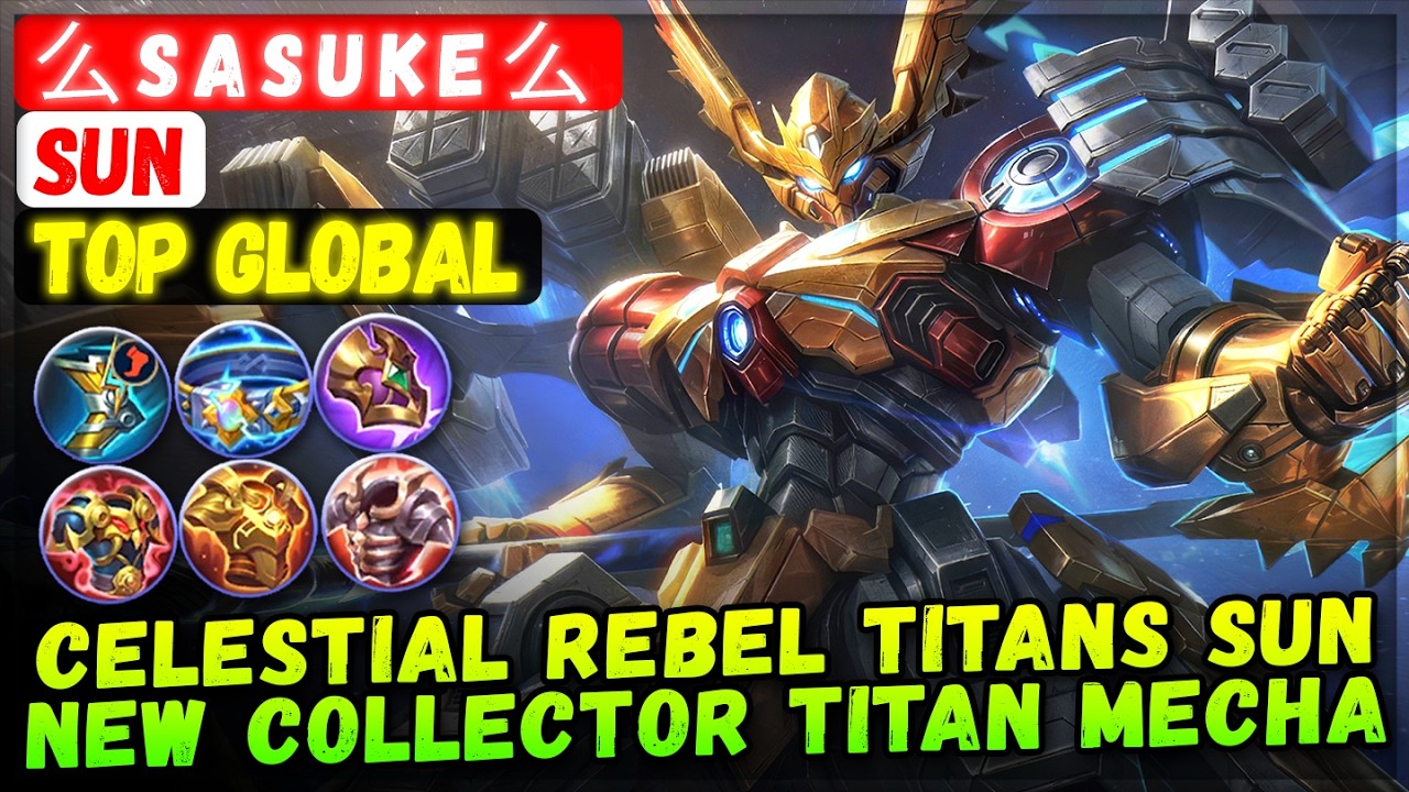 Celestial Rebel Titans Sun, новый коллекционный скин Меха-костюма Титана [Top Global Sun] 么 SASUKE 么