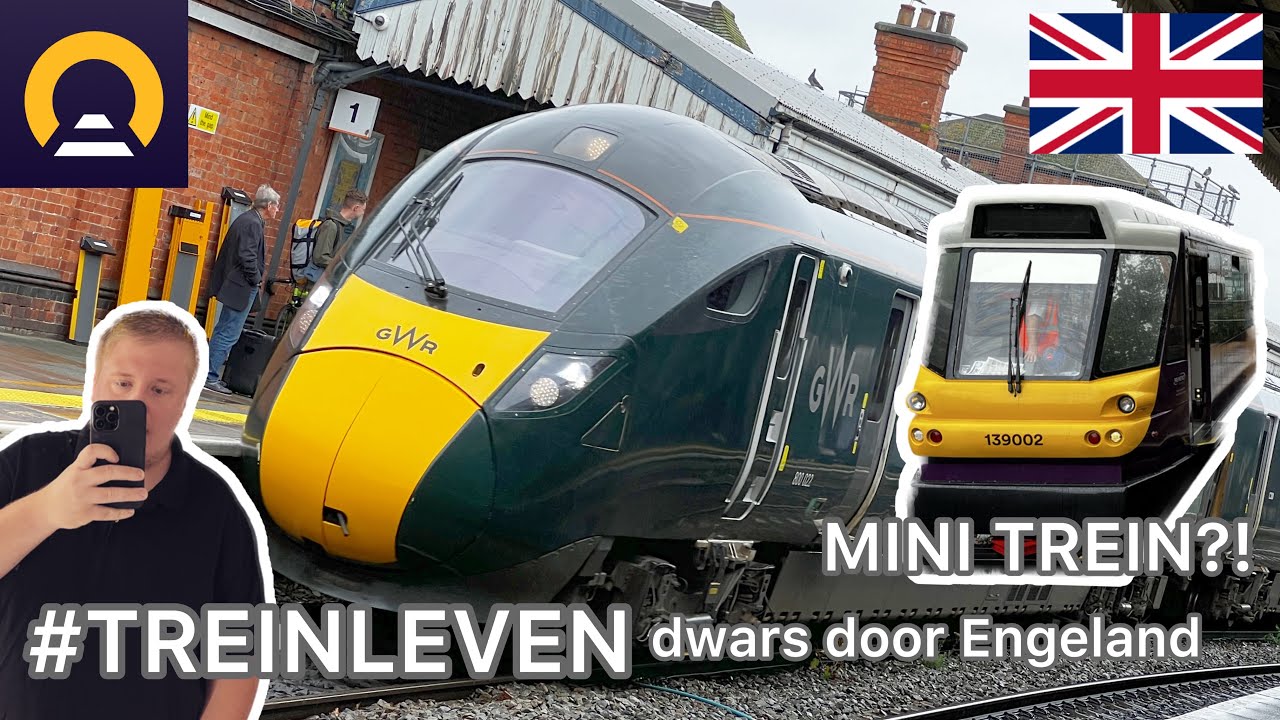 #TREINLEVEN in ENGELAND?! | Random Rondje Engeland met interrail | #interrail 2023