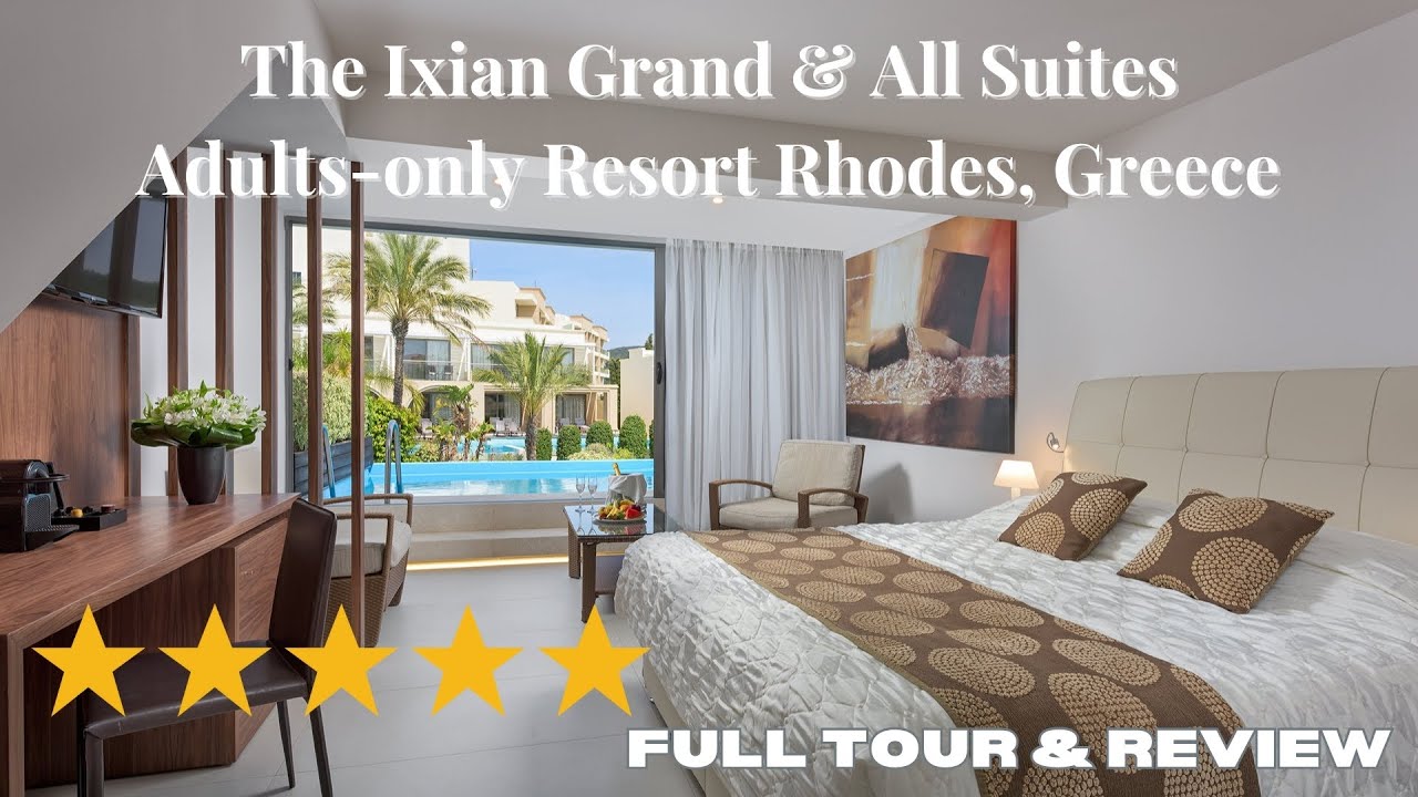 IS THIS THE BEST 5 STAR HOTEL IN RHODES, GREECE? The Ixian Grand & All Suites Luxury Resort & Hotel.