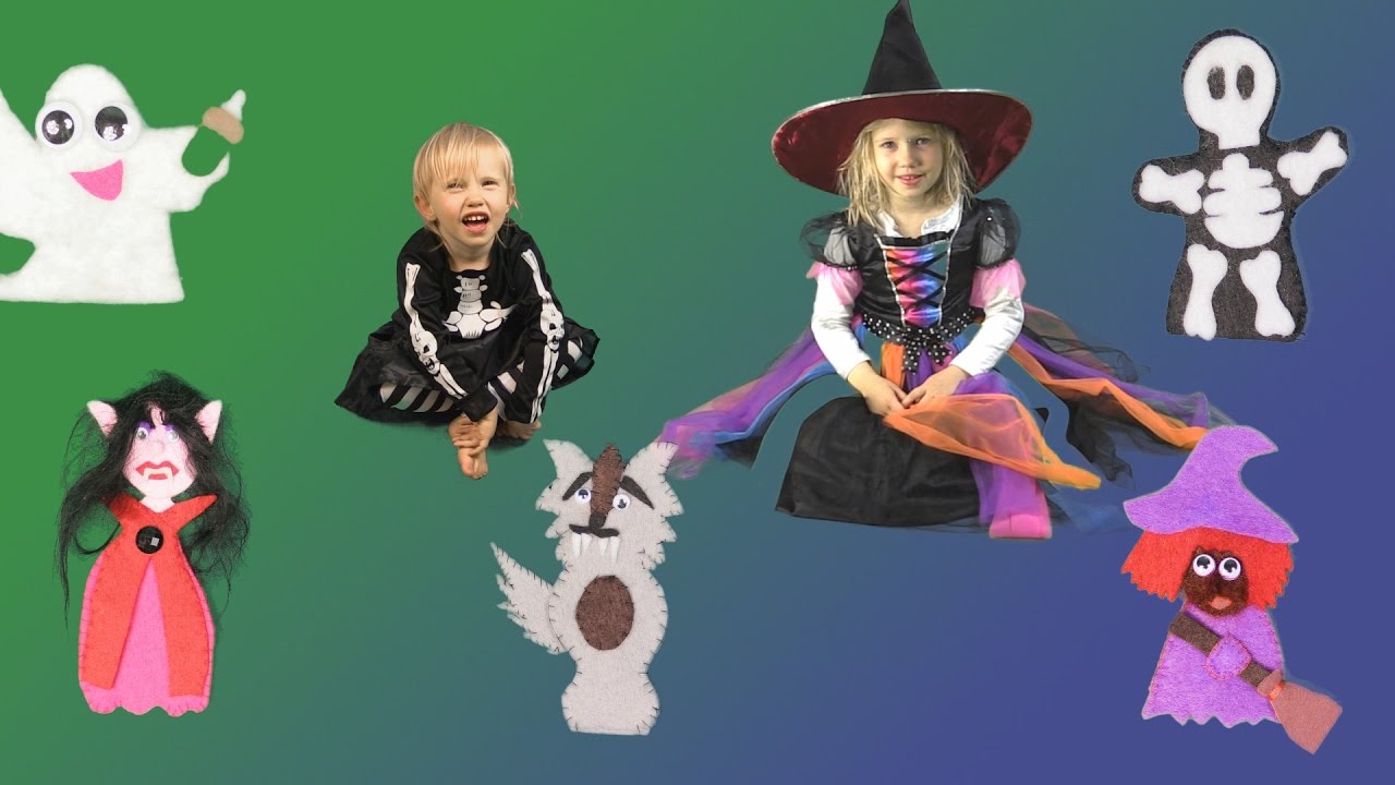 Finger Family Halloween Song | Fun Halloween Song for Kids | Little Blue Globe Band