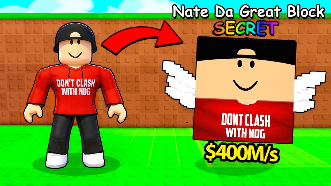 Roblox: Будь счастливым блоком.