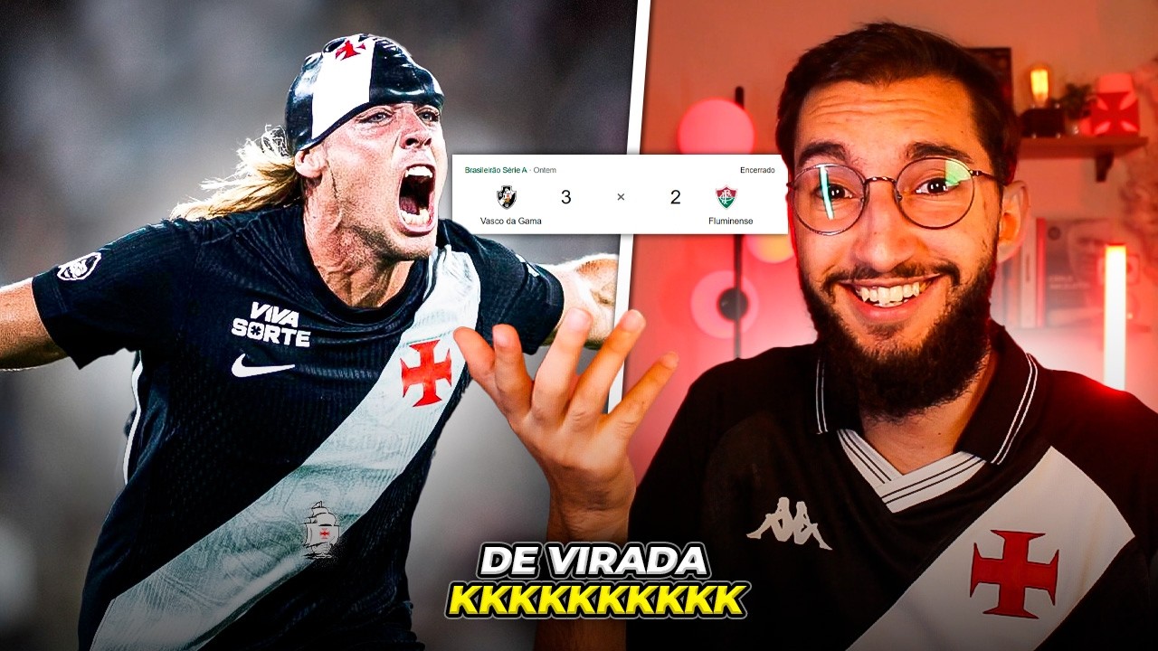 Vasco 3 x 2 Fluminense - VASCO VENCERIA ATÉ O BARCELONA DE VIRADA? KKKKKKK
