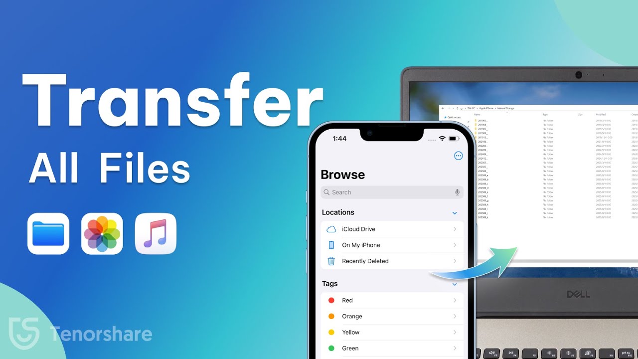 How to Transfer Files from iPhone to PC (2026 Full Guide)