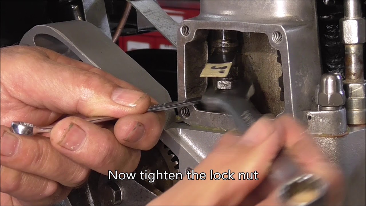 BSA B31 Tappet Adjustment